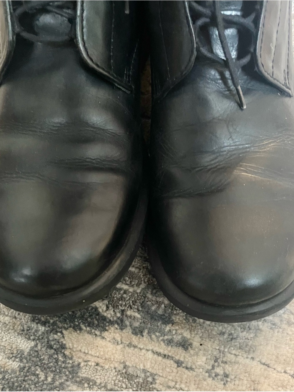 BASS Women’s Black Leather Ankle Boots Size 9 M 3L68 MADE IN ITALY- EUC - Picture 12 of 13